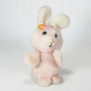 De colección Conejo Conejo Orejas Grandes Peluche Esponjoso Años 80 Shake Ruido Fabricante Usado en Excelente Condición - Imagen 1 de 5