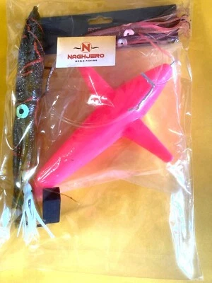 TERMINALI TRAINA ARTIGIANALI CON TEASER-TONNI ,PESCE SPADA, LAMPUGHE ecc…. - Immagine 1 di 4