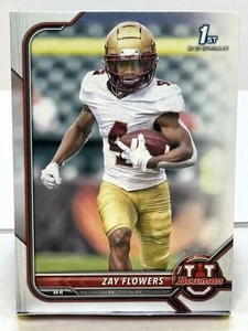 2022 Topps Bowman U Bowman 1st Zay Flowers RC #26 - Picture 1 of 2