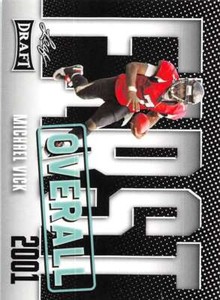 MICHAEL VICK 2023 Leaf Draft #9 NFL Falcons #1 Pick  ID:70564