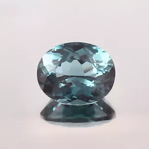 AAA 10x8 MM Natürlich Blau Grün Brasilianischer Turmalin Lose Oval Edelstein Cut - Bild 1 von 4