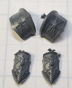 40k Adeptus Custodes Bits Allarus Terminator Shoulder Pads Hip Guards A45 - Picture 1 of 3