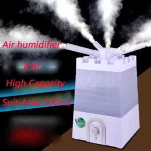 8.8 Liters Humidifier Office Industrial Commercial Household Large Fog Volume - Picture 1 of 17
