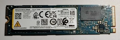 NEW 4TB Toshiba Kioxia XG8 M2 PCIe 4 x 4 NVMe SSD KXG80ZN84T09 Solid State Drive - Image 1 of 2