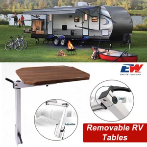 360° Ajustable Marine / RV Tables with Aluminum Table Mount & PE Board - Picture 1 of 16