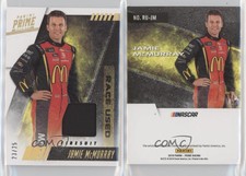 2019 Panini Prime Race-Used Firesuits Holo Gold /25 Jamie McMurray #RU-JM