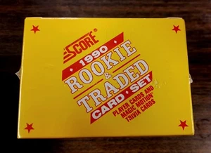 Set 110 carte Score Rookie and Traded Baseball 1990 sigillato in fabbrica - Foto 1 di 5