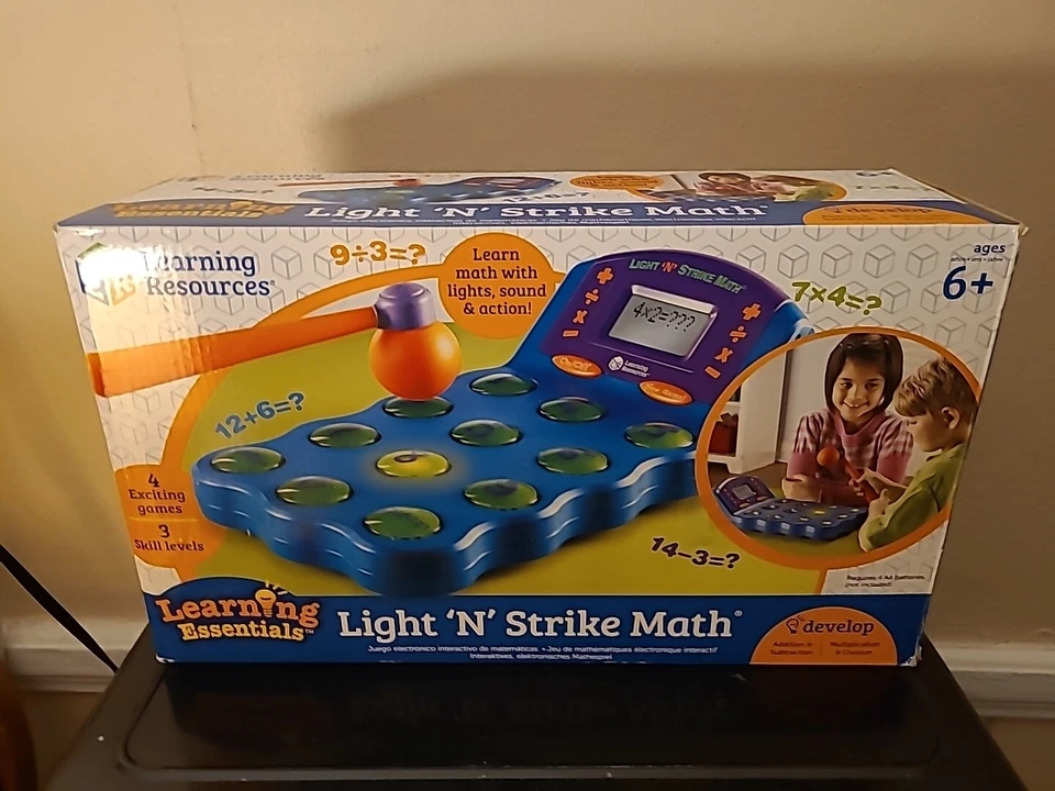 Juego de matemáticas Learning Resources Light 'N Strike Foto 1 de 4