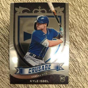 KYLE ISBEL 2021 Panini Chronicles Crusade RC #24 Kansas City Royals Baseball MLB - Picture 1 of 2