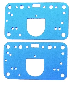 Holley Blue Non Stick Metering Block Gasket 2300. 4150, 4160, 4500 - Twin Pack. - Picture 1 of 1