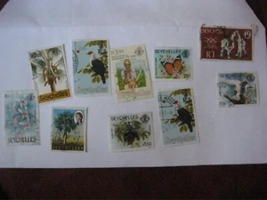 RESTPOSTEN BRIEFMARKEN VON DEN SEYCHELLEN - Bild 1 von 1