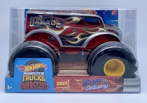 NEW Hot Wheels Oversized Monster Trucks HOT WHEELS DELIVERY 1:24 2023 GARAGE - Picture 1 of 2