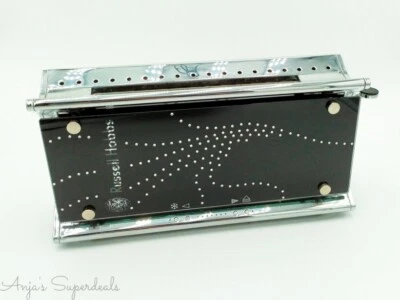 Russell Hobbs Glas Designer Toaster Swarovski Kristalle **Glass Line Edition**🔝 - Bild 1 von 4