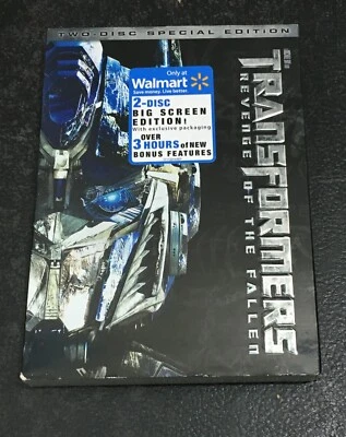 Transformers Revenge Of The Fallen DVD 2 Disc  Set w/Slipcover NEW SEALED - Image 1 of 2