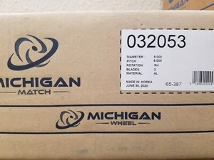 Michigan Wheel P/N 032053 9 x 8 Replaces Mercury 48-828154A12 - Picture 1 of 1
