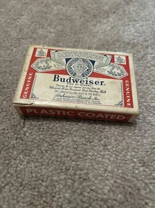 Vintage Budweiser Playing Cards - Picture 1 of 4