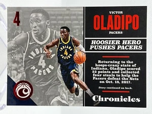 VICTOR OLADIPO 2017-18 Panini Chronicles Basketball #100 RED Parallel /299 - Picture 1 of 2
