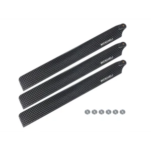 Microheli Carbon Fiber Triple Main Blades 185mm (for MH-M2EX001TB Series) - Bild 1 von 1