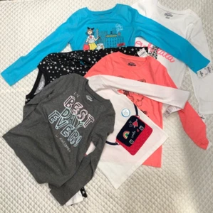 6PC Size 6-6X Carter's OshKosh Graphic Tee Top T-shirt COTTON new - Picture 1 of 15