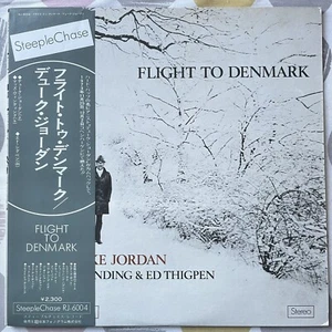 Duke Jordan – Flight To DenmarkOriginal Japanese Promo Press 1974 OBI! - Picture 1 of 5