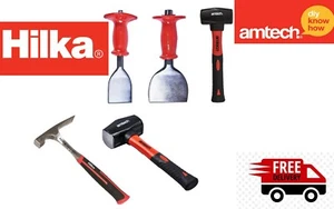 2lb & 4lb Club Hammer, Brick Bolster 2 1/4" & 4", 24 oz Brick Hammer Masonry Kit - Picture 1 of 1
