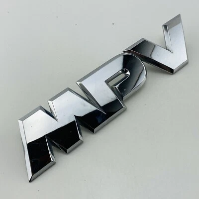 Mazda MPV 2001-2006 emblema logotipo letras insignia puerta maletero cromo OEM D95 Foto 1 de 4