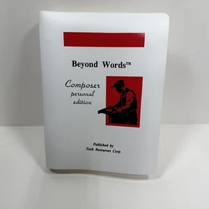 Beyond Words Composer 2.0 Personal Edition Tech Resources Corp 5.25 Diskette - Bild 1 von 7