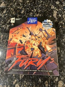 Microsoft Fury 3 Big Box Edition PC Win 95 1995 CD - Rom SEALED - Picture 1 of 7