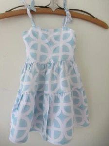 Vestido solero Kiddy Flowers niños pequeños bebés niñas MALDIVAS 12 MESES NUEVO CON ETIQUETAS - Imagen 1 de 2