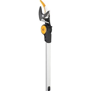 Fiskars Astschere Schneidgiraffe Teleskop Baumschere UPX86 + Baumsäge Höhe 6m - Bild 1 von 11