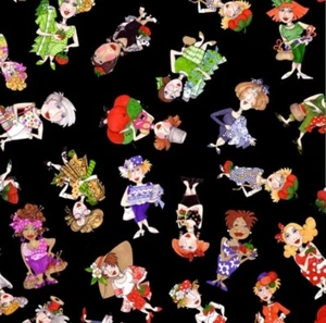 Loralie Design- Sew Many Sewers - Quilting Fabric with Buttons & Sewing Machine  - Picture 1 of 4