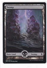 MTG: Battle for Zendikar: Foil: Swamp #263