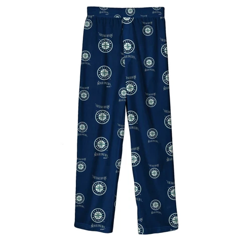 Youth Navy Seattle Mariners Team Color Logo Pants Cover