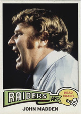 JOHN MADDEN 75 CUSTOM ART CARD C#### BUY 5 GET 1 FREE #### or 30% OFF 12 OR MORE