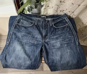 Men’s Jeans Flypaper Pre-owned Blue Size 32X34 Straight - Picture 1 of 8