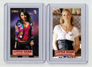 Yvonne Strahovski rare MH Little Cigar #'d 2/3 Tobacco card no. 796