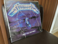 Metallica Ride The Lightning 1984 LP SEALED Super Rare MEGAFORCE - Elektra press