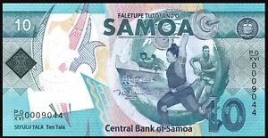 πΌπΈ Samoa, 10 Tala, 2019, P-New, POLYMER, UNC Commemorative - Picture 1 of 2