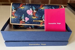 Cartera Larga 80 Minutos Samantha Vega Limited Mickey Cubierta Con Caja de Certificado - Imagen 1 de 11
