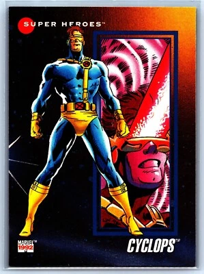 1992 Marvel Impel Trading Card - #68 Cyclops - Image 1 of 2