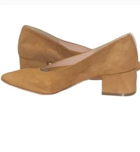 Loeffler Randall Brooks Heels Tan natural Camel Mid Heel Pump size 9 - Picture 1 of 17