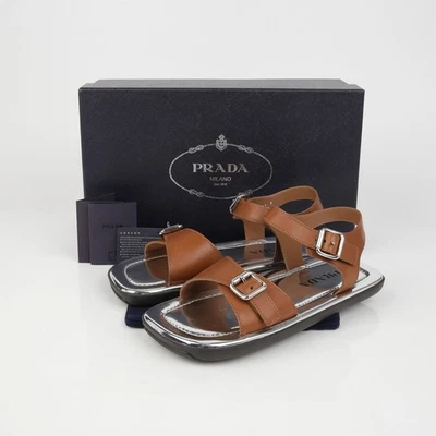 Sandalia Prada 2X3071 Correa Hebilla Talla 7 148495436 Foto 1 de 4