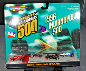 Micro Machines 1996 Indianapolis 500 Rising Stars 4 Pack