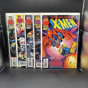 The Uncanny X-Men #341 342 343 344 & 345 (1995) Deluxe Edition (H22)(29) - Bild 1 von 6