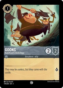 Disney Lorcana The First Chapter #179/204 Goons Maleficent's Underlings - Picture 1 of 1