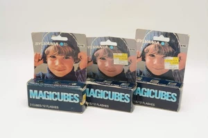 9 Cubes (36 flashes) 3 boxes of Sylvania Magicubes (New) - Picture 1 of 3