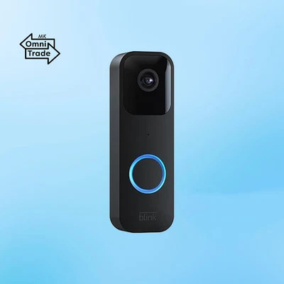 Blink Video Doorbell Türklingel Kamera Schwarz | WLAN Alexa Smart Home | NEU OVP - Bild 1 von 4