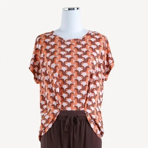 NUEVA Camiseta Top Kate Quinn Para Mujer Melón Caballo de Troya Cuadrada XXL Bambú - Imagen 1 de 4