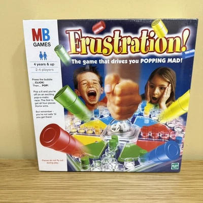 MB Games Frustration 2000 Boxed Game Pop-O-Matic Vintage Brand New Sealed - Image 1 of 4