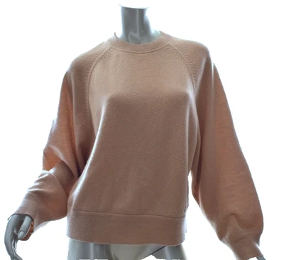 Suéter Pullover Loulou Studio Mujer Cachemira Manga Larga Camel Talla M Foto 1 de 4